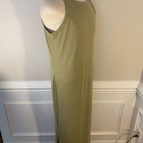 Women's Sleeveless Plisse Knit Dress - A New Day™(88) - Picture 7 of 11